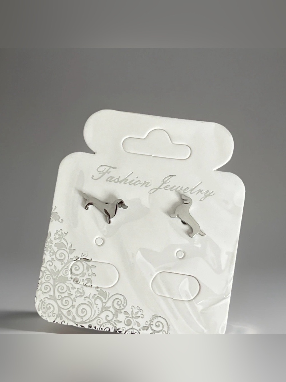 Dachshund Silver Earrings ~New ~ In Gift Box 🐾Dog Jewelry🐾